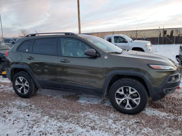 1C4PJMBS9FW777008 - 2015 JEEP CHEROKEE TRAILHAWK GREEN photo 4
