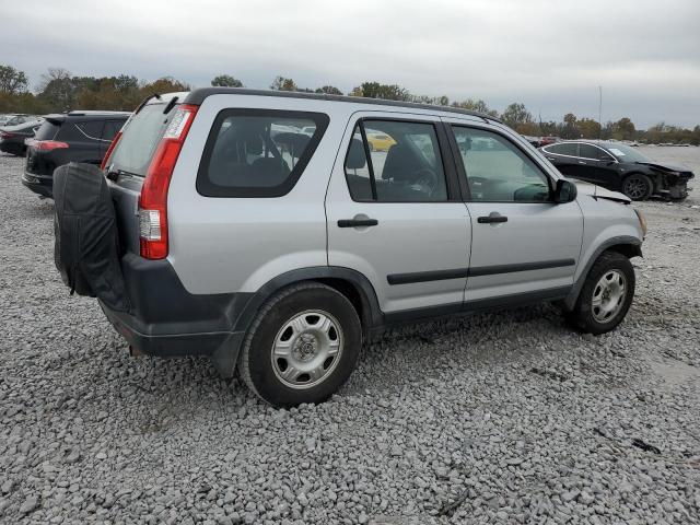 JHLRD685X6C011256 - 2006 HONDA CR-V LX SILVER photo 3