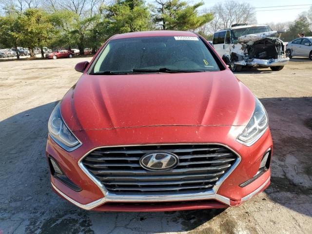 5NPE24AF7KH779879 - 2019 HYUNDAI SONATA SE RED photo 5