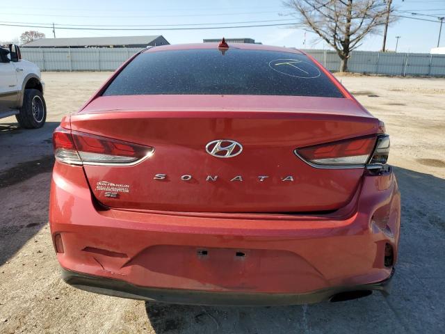 5NPE24AF7KH779879 - 2019 HYUNDAI SONATA SE RED photo 6