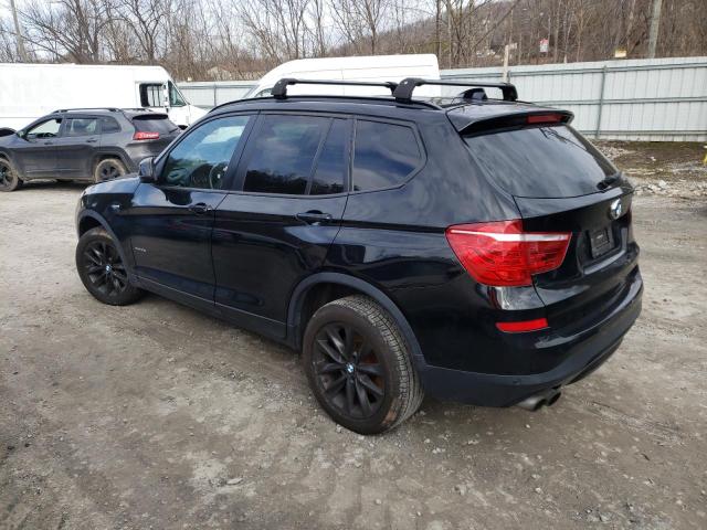 5UXWX9C30H0W72246 - 2017 BMW X3 XDRIVE28I BLACK photo 2