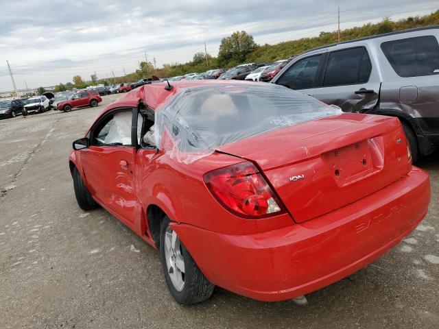 1G8AW18B77Z157264 - 2007 SATURN ION LEVEL 3 RED photo 2