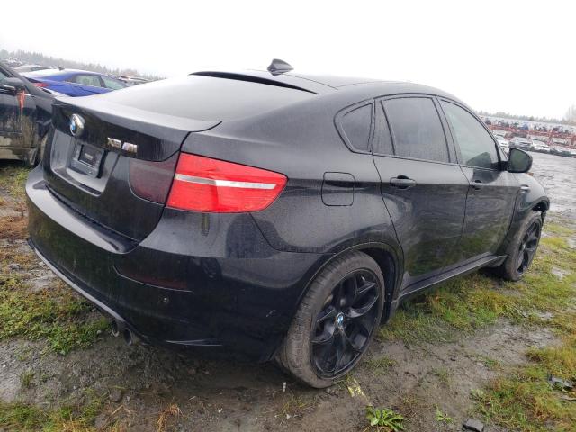 5YMGZ0C55BLK14096 - 2011 BMW X6 M BLACK photo 3