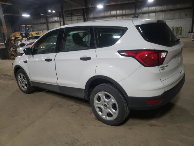 1FMCU0F71KUB58439 - 2019 FORD ESCAPE S WHITE photo 2