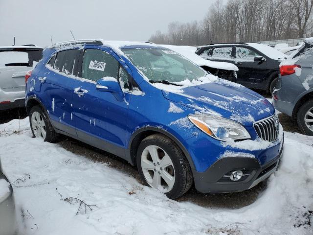 KL4CJBSB5FB210640 - 2015 BUICK ENCORE CONVENIENCE BLUE photo 4