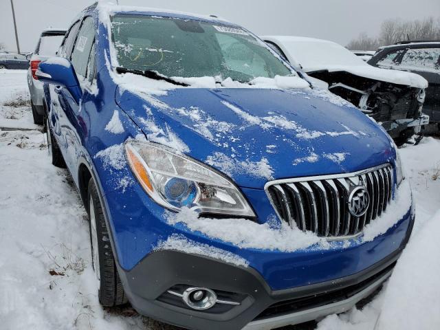 KL4CJBSB5FB210640 - 2015 BUICK ENCORE CONVENIENCE BLUE photo 5