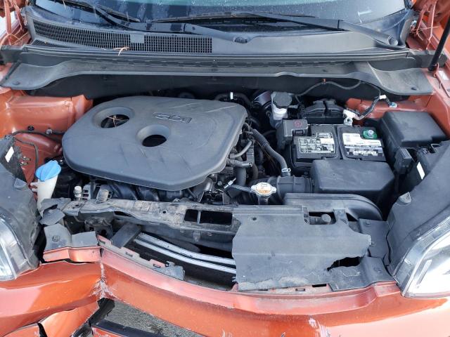 KNDJP3A51J7516369 - 2018 KIA SOUL + ORANGE photo 11