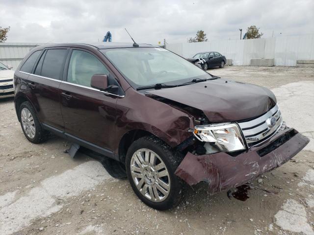 2FMDK49C89BA53245 - 2009 FORD EDGE LIMITED MAROON photo 4