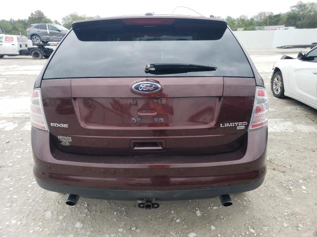 2FMDK49C89BA53245 - 2009 FORD EDGE LIMITED MAROON photo 6