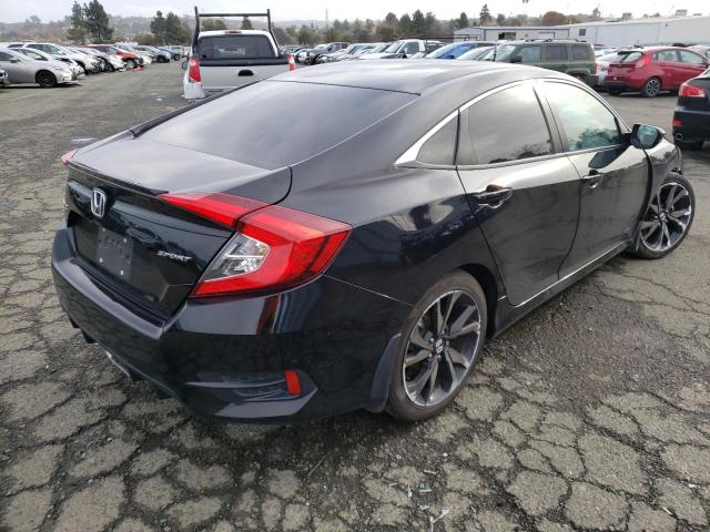 2HGFC2F8XKH522693 - 2019 HONDA CIVIC SPOR BLACK photo 3