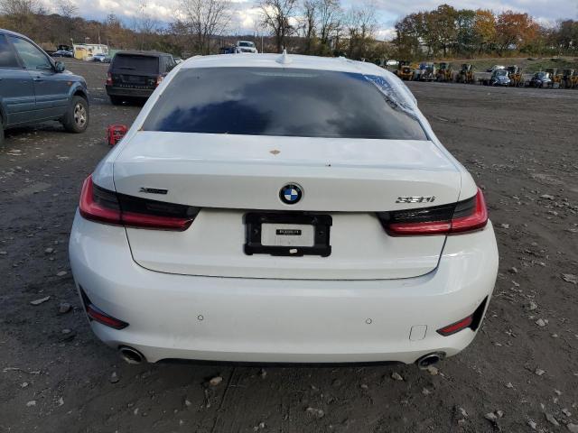 WBA5R7C50KFH16411 - 2019 BMW 330XI WHITE photo 6