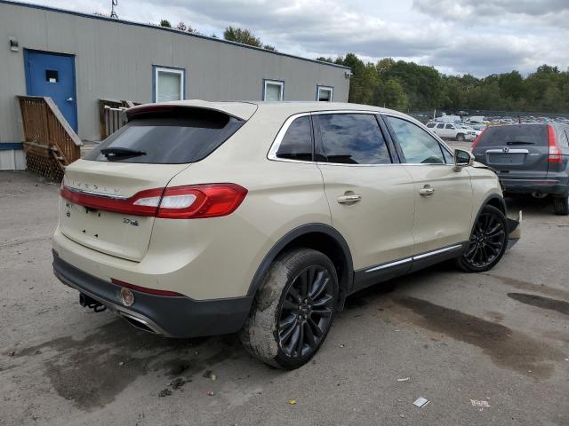 2LMPJ8LP9GBL53140 - 2016 LINCOLN MKX RESERVE TAN photo 3