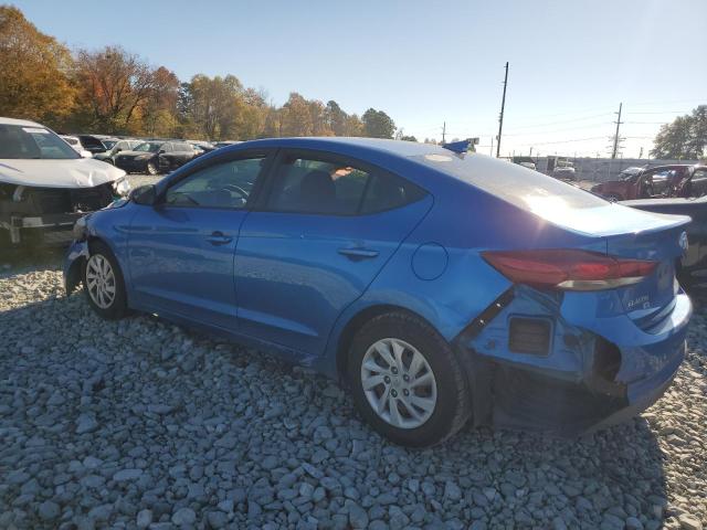 5NPD74LF5HH184595 - 2017 HYUNDAI ELANTRA SE BLUE photo 2