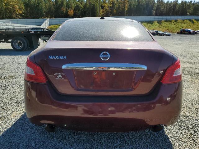 1N4AA5AP9AC852282 - 2010 NISSAN MAXIMA S BURGUNDY photo 6