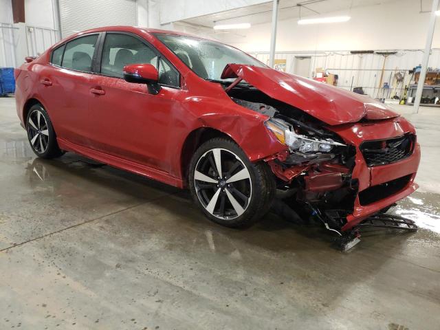 4S3GKAJ68K3619562 - 2019 SUBARU IMPREZA SPORT RED photo 4