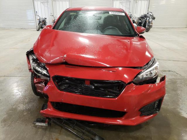 4S3GKAJ68K3619562 - 2019 SUBARU IMPREZA SPORT RED photo 5