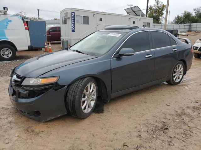 JH4CL968X7C018437 - 2007 ACURA TSX CHARCOAL photo 1