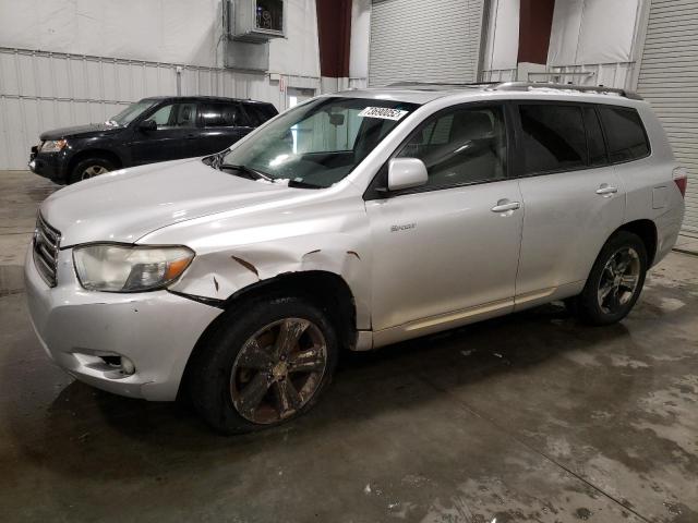 JTEES43A682011723 - 2008 TOYOTA HIGHLANDER SPORT SILVER photo 1