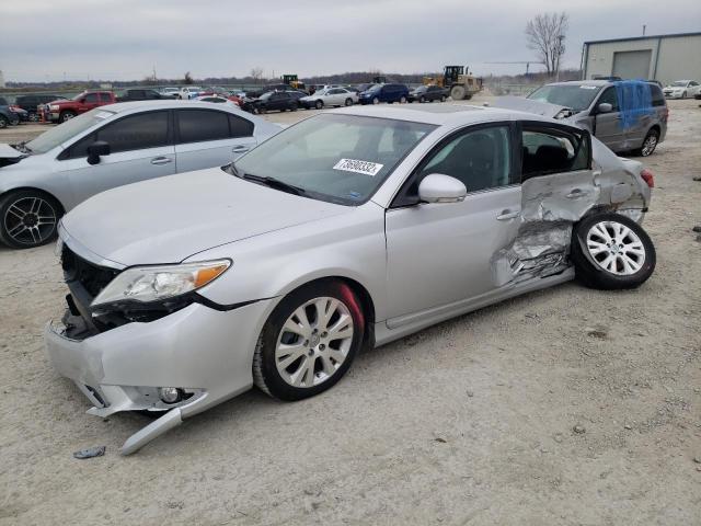 4T1BK3DB8BU378526 - 2011 TOYOTA AVALON BASE SILVER photo 1