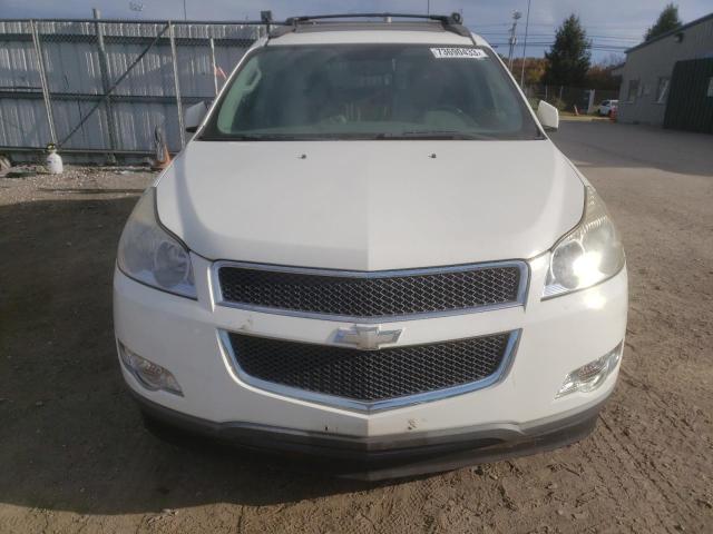 1GNKRJEB6BJ143331 - 2011 CHEVROLET TRAVERSE WHITE photo 5