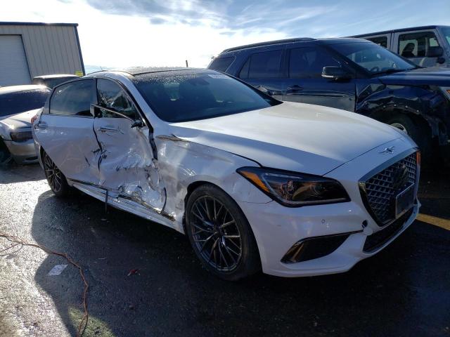 KMHGN4JB6JU247827 - 2018 GENESIS G80 SPORT WHITE photo 4