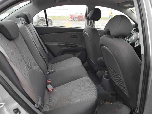 KNADH4A31B6925412 - 2011 KIA RIO BASE SILVER photo 10