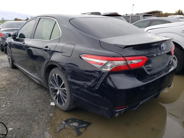 4T1B21HK5JU001553 - 2018 TOYOTA CAMRY HYBRID BLACK photo 2