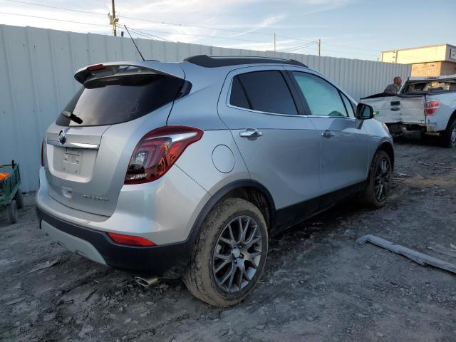 KL4CJ1SB7KB808314 - 2019 BUICK ENCORE SPORT TOURING SILVER photo 3