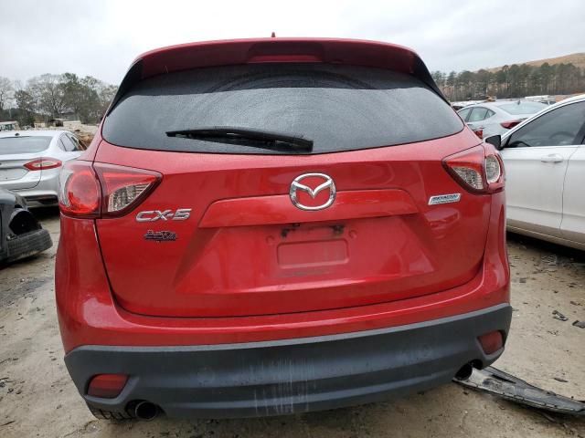 JM3KE2CYXG0658823 - 2016 MAZDA CX-5 TOURING RED photo 6