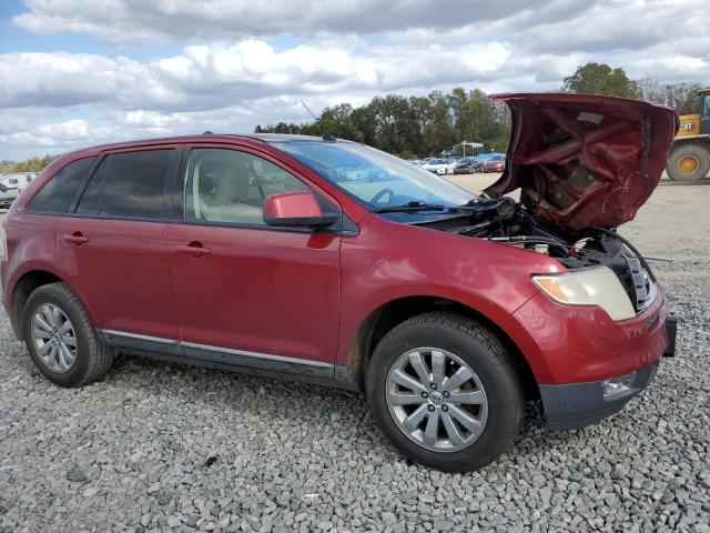 2FMDK38C78BA86747 - 2008 FORD EDGE SEL MAROON photo 4