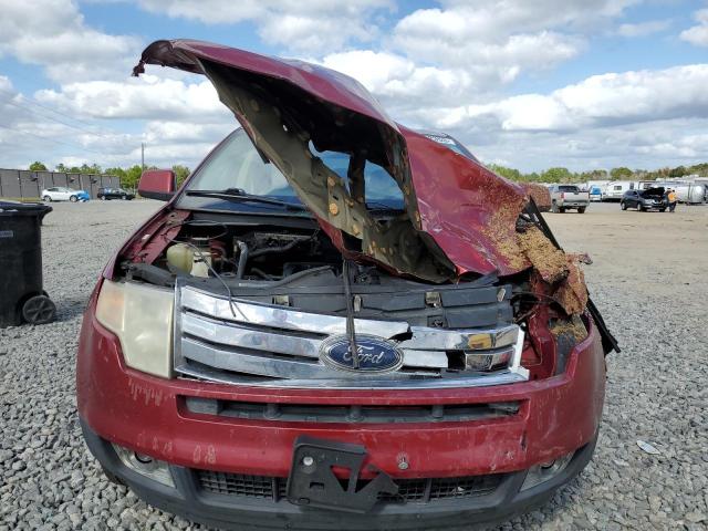 2FMDK38C78BA86747 - 2008 FORD EDGE SEL MAROON photo 5