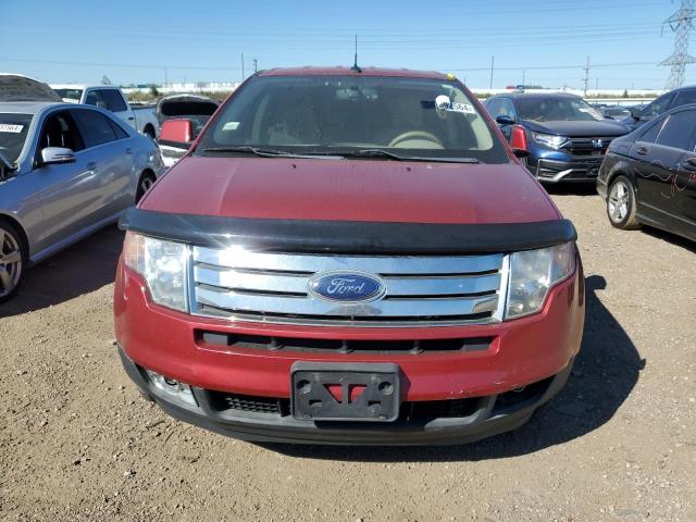 2FMDK38C37BA81723 - 2007 FORD EDGE SEL RED photo 5