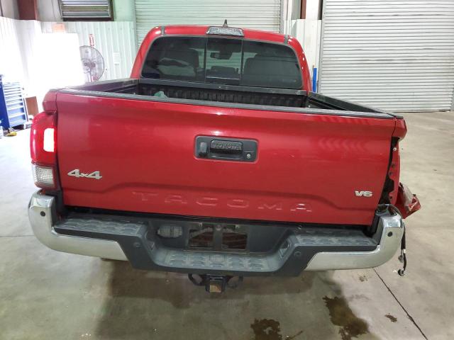 5TFCZ5AN2JX151151 - 2018 TOYOTA TACOMA DOUBLE CAB წითელი ფოტო 6