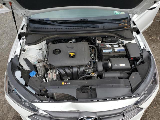 5NPD84LF5KH408453 - 2019 HYUNDAI ELANTRA SEL WHITE photo 11