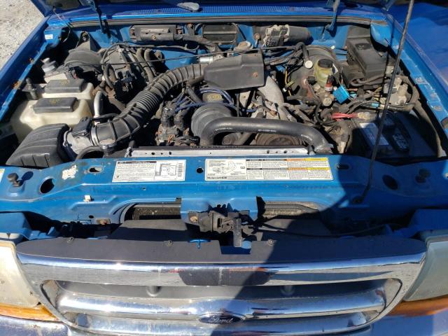 1FTYR10C4WTA56684 - 1998 FORD RANGER BLUE photo 11