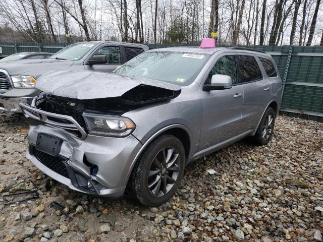 1C4RDJDG3JC386289 - 2018 DODGE DURANGO GT SILVER photo 1