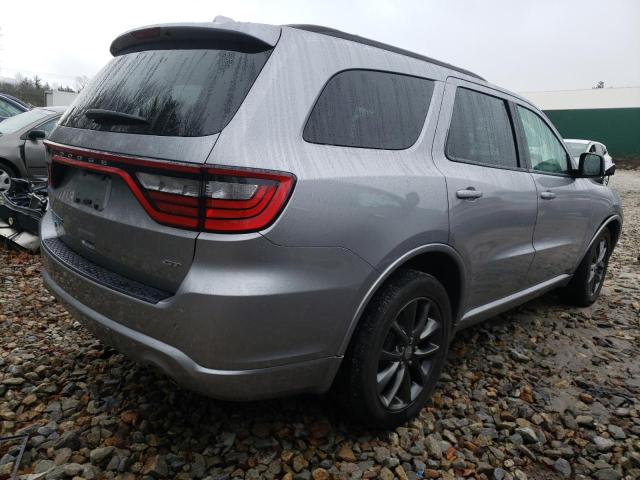 1C4RDJDG3JC386289 - 2018 DODGE DURANGO GT SILVER photo 3