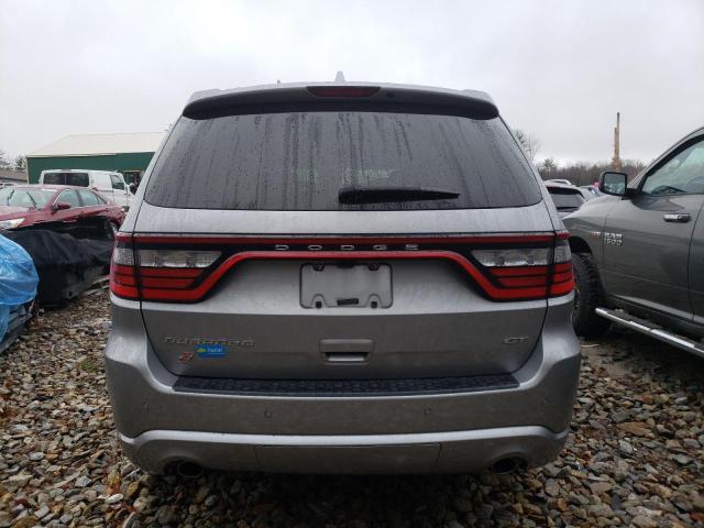 1C4RDJDG3JC386289 - 2018 DODGE DURANGO GT SILVER photo 6