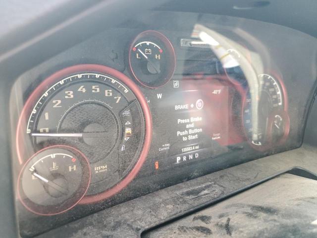 1C6RR7YT0JS145136 - 2018 RAM 1500 REBEL BLACK photo 9