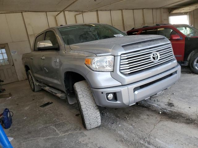 5TFAW5F13EX338023 - 2014 TOYOTA TUNDRA CREWMAX PLATINUM SILVER photo 4