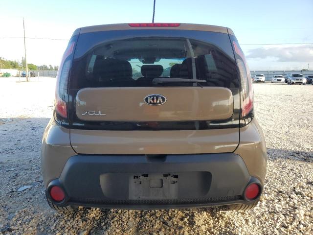 KNDJP3A5XF7163539 - 2015 KIA SOUL + BROWN photo 6