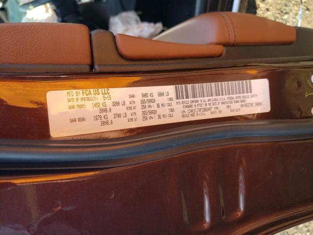 1C4RJFJT0FC882407 - 2015 JEEP GRAND CHER SUMMIT 棕色 照片 12