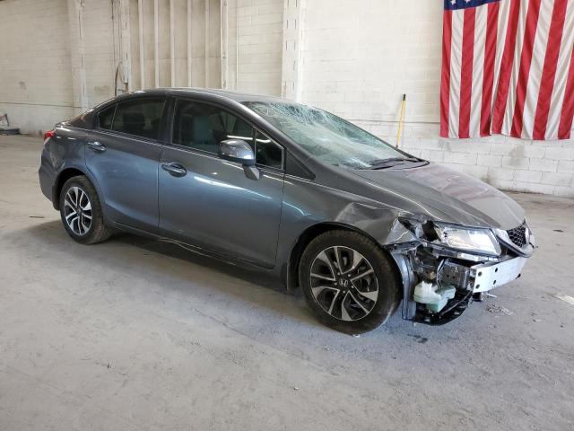 19XFB2F85DE043369 - 2013 HONDA CIVIC EX GRAY photo 4