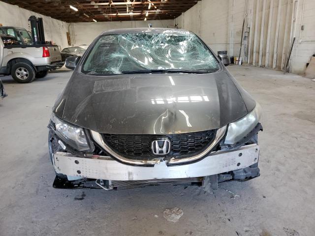 19XFB2F85DE043369 - 2013 HONDA CIVIC EX GRAY photo 5