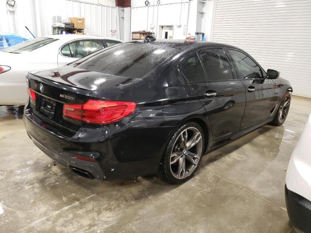 WBAJB9C5XJB035688 - 2018 BMW M550XI BLACK photo 3