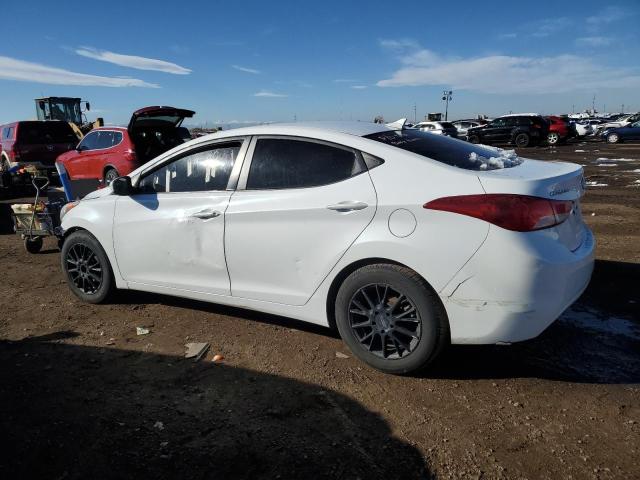 5NPDH4AE2DH259478 - 2013 HYUNDAI ELANTRA GLS WHITE photo 2