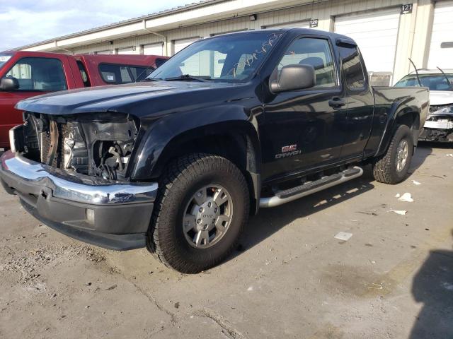 1GTDT196858128663 - 2005 GMC CANYON BLACK photo 1