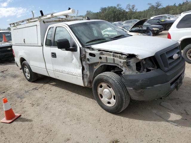 1FTRF12218KD78404 - 2008 FORD F150 WHITE photo 4