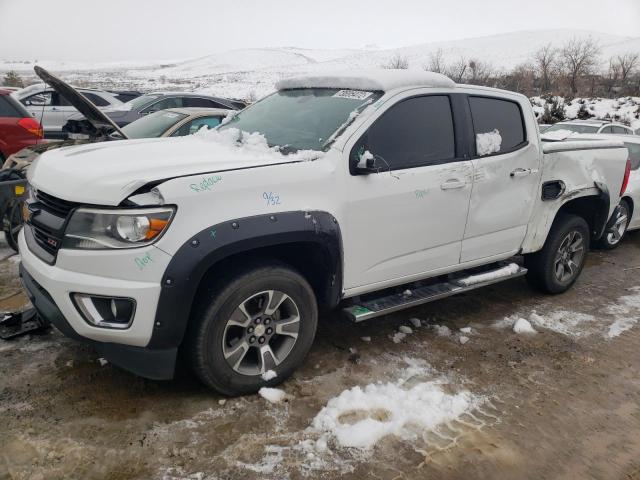 1GCGTCE35F1270970 - 2015 CHEVROLET COLORADO Z71 WHITE photo 1