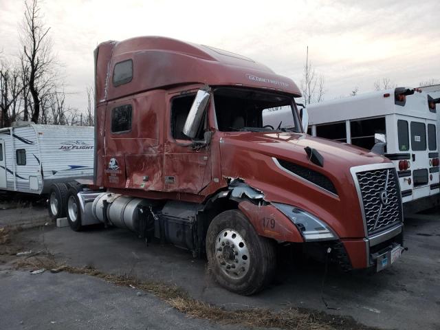 4V4NC9EJ2RN634076 - 2024 VOLVO VN VNL ORANGE photo 9